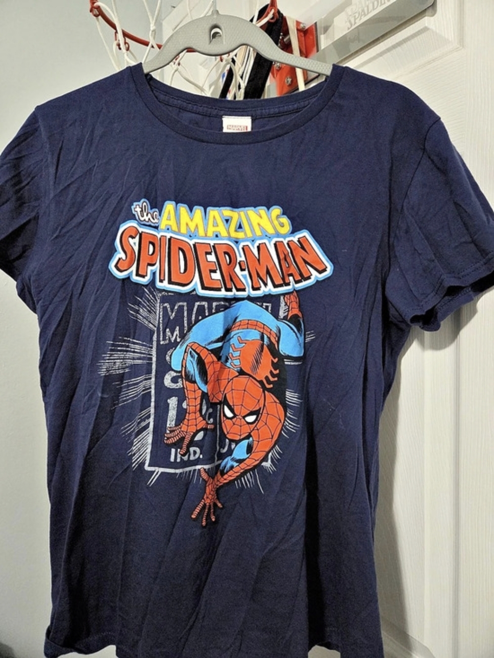 Marvel The Amazing Spider-Man Comic Graphic T-Shirt Graphic Short Sleeve Tee
